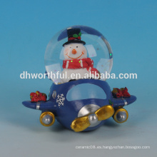 Globo del agua de la Navidad de la alta calidad, regalo del globo del agua de la resina para la decoración 2016 de la Navidad